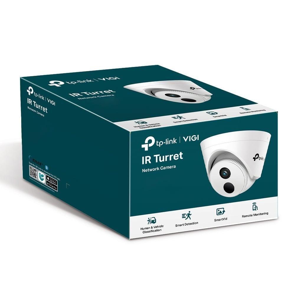 Camera Ip Cftv Poe Dome Interna Turret 4mp C- Ir Vigi... - 3