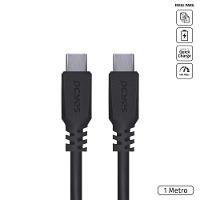 Cabo Usb Tipo C 2.0 Para Usb Tipo C 2.0 1m Preto - Pucp-01 - 2