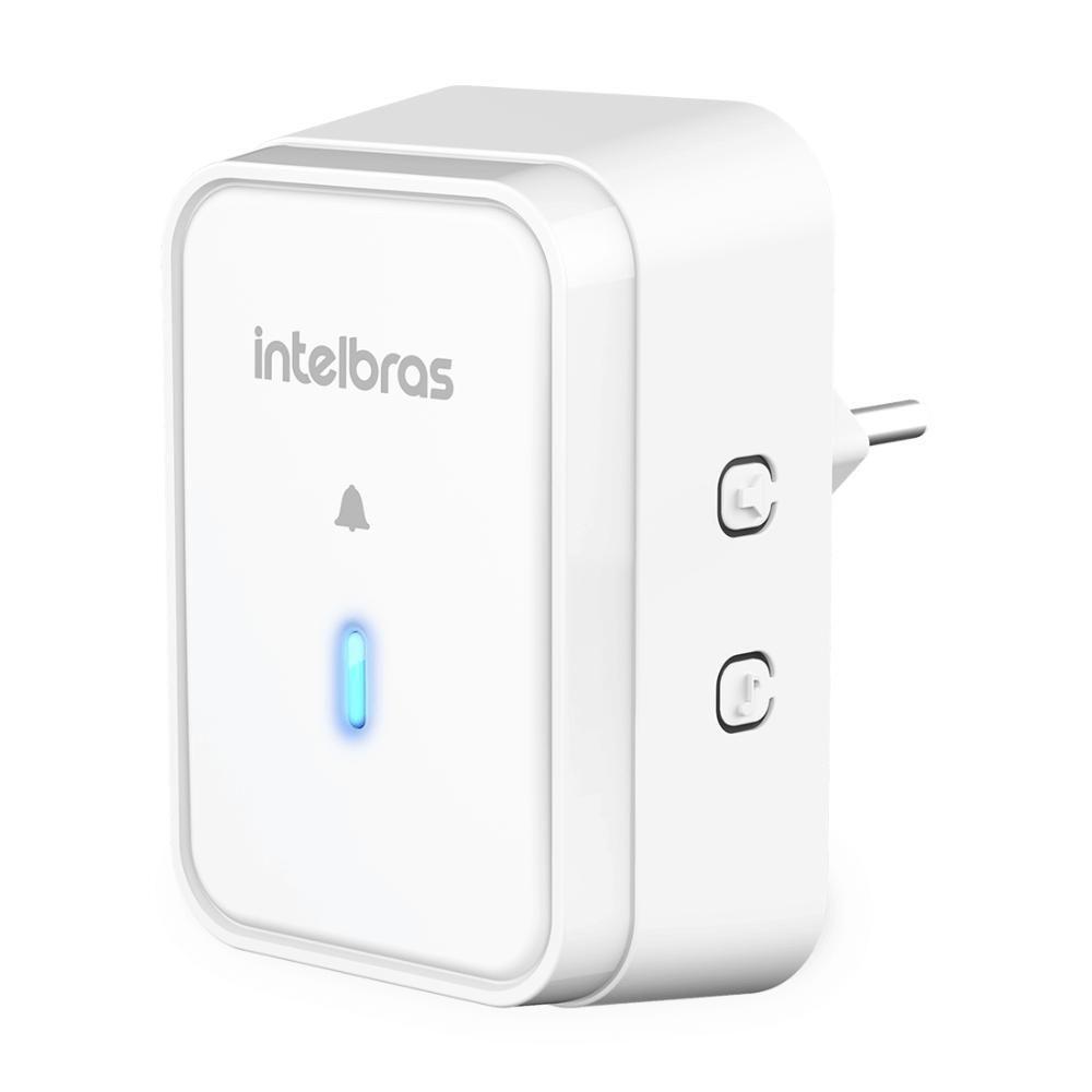 Campainha Sem Fio Com Bateria Intelbras Cib 101 Branca - 6