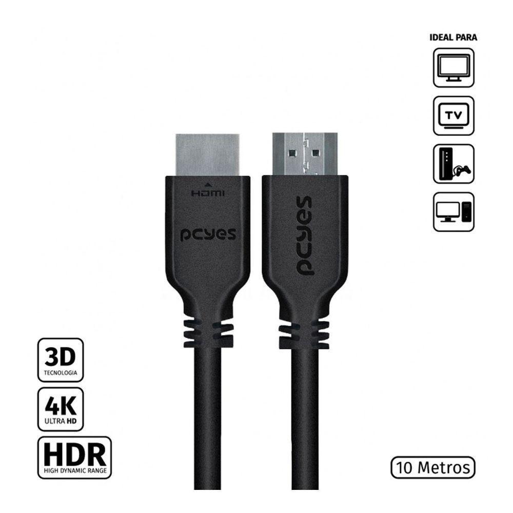 Cabo Hdmi 2.0 Macho 10 Metros - Phm20-10 - 4