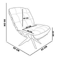 Kit 02 Poltronas Giratória Costela Suede Rosa Base Madeira - 2