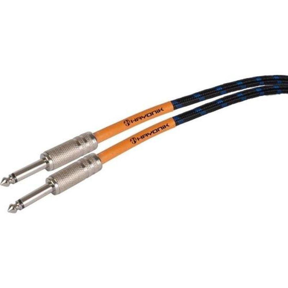 Cabo Para Instrumentos Player P10 Textil 7m Preto-azul... - 3