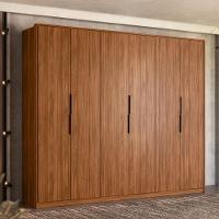 Guarda Roupa Casal 6 Portas E 6 Gavetas Atrice Nogueira Touch - 1