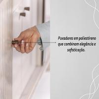 Buffet 4 Portas 2 Gavetas Mônaco - Cinamomo/off White - 6