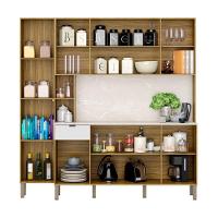 Armario De Cozinha Compacta 9 Portas 1 Gaveta Pulse Freijó-artico-riscatto - 3