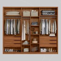 Guarda Roupa Casal 6 Portas Com Espelho E 6 Gavetas Atrice Nogueira Touch