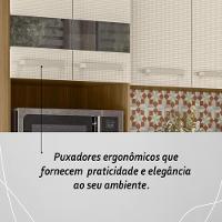 Armário De Cozinha Completa Mdf 12 Portas Com Balcão Versalhes Plus Freijó-soft - 3