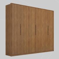 Guarda Roupa Casal 6 Portas E 6 Gavetas Atrice Amêndola Touch - 3