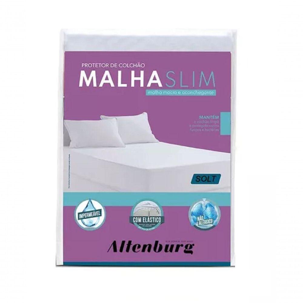 Protetor De Colchão Solteiro Malha Slim Altenburg - 1