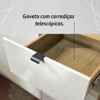 Armário De Cozinha Completa Com Balcão Para Pia Mdf 9 Portas Vert Plus Freijó-soft - 6