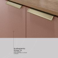 Armário De Cozinha Compacta 10 Portas 2 Gavetas Amora Amêndola Touch-marsala Prime Tx - 5