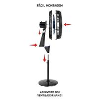Ventilador De Coluna Arno Xtreme Force Breeze 50cm Preto VB52 110V - 3