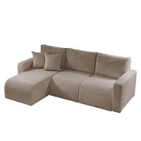 Sofá Living 90cm + 90cm Mais Chaise Esquerdo Meu Sofá Online B002 Veludo Capuccino - 3