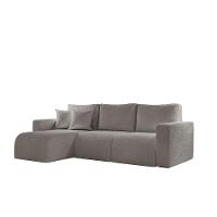 Sofá Living 90cm + 90cm Mais Chaise Esquerdo Meu Sofá Online A230 Linho Cinza - 2