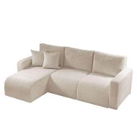 Sofá Living 70cm + 70cm Com Chaise Esquerdo Meu Sofá Online A302 Linho Branco - 3