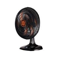 Ventilador Osc Mesa Turbo 50cm 6 Pás - 220v - Preto-bronze - 2