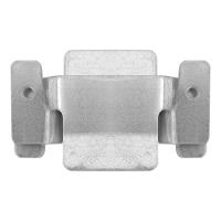 01 Par Conector De Encaixe Para Móveis Compátivel Sofá Cabeceira Painel Galvanizado - Desk Design - 1