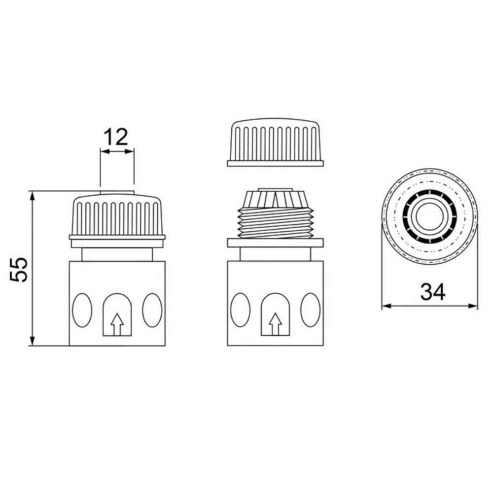 Engate Rápido Para Mangueira De 3/4 Garden - Lorenzetti - 2