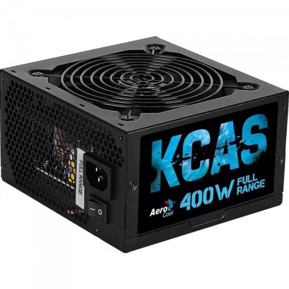 Fonte Gamer Atx Aerocool Kcas 400w 80 Plus Full Range Apfc - 1
