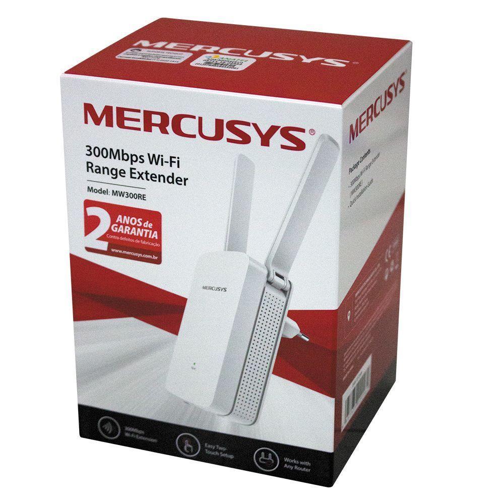 Extensor De Area Mercusys Mw300re 300mbps Wireless 2,4ghz - 1