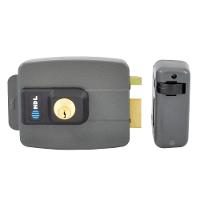 Fechadura Eletrica Hdl C-90 Dupla Cinza - 1