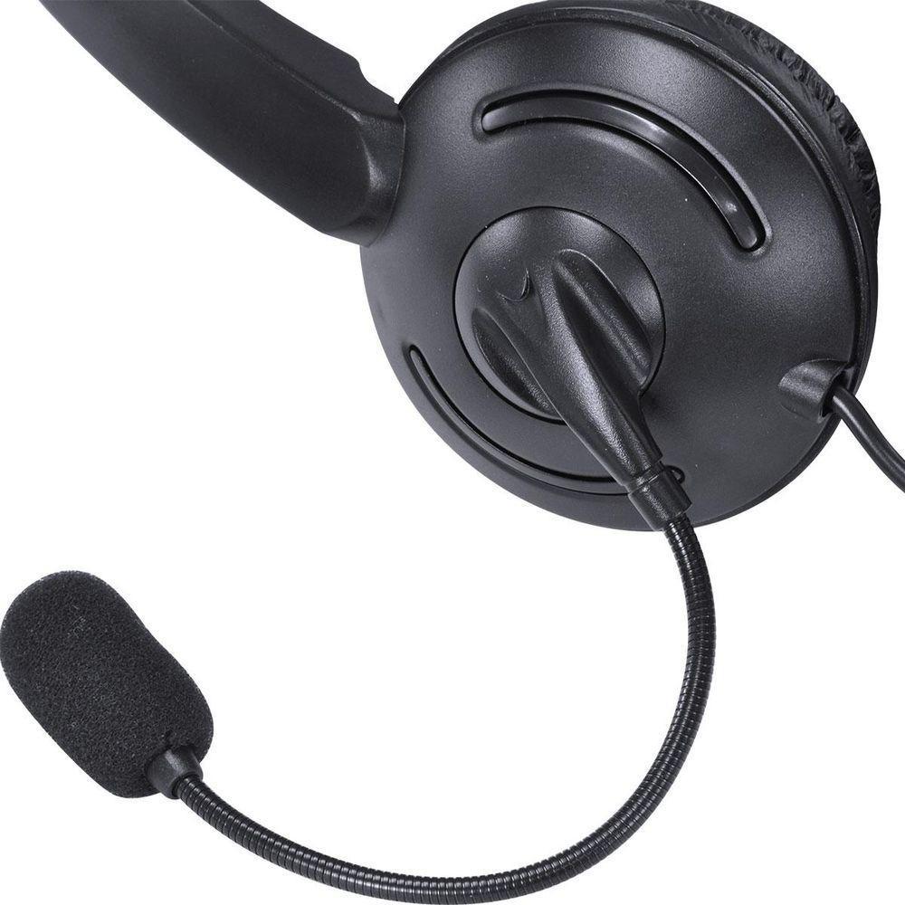 Fone De Ouvido Headset Corp Usb Com Microfone - Preto -... - 6