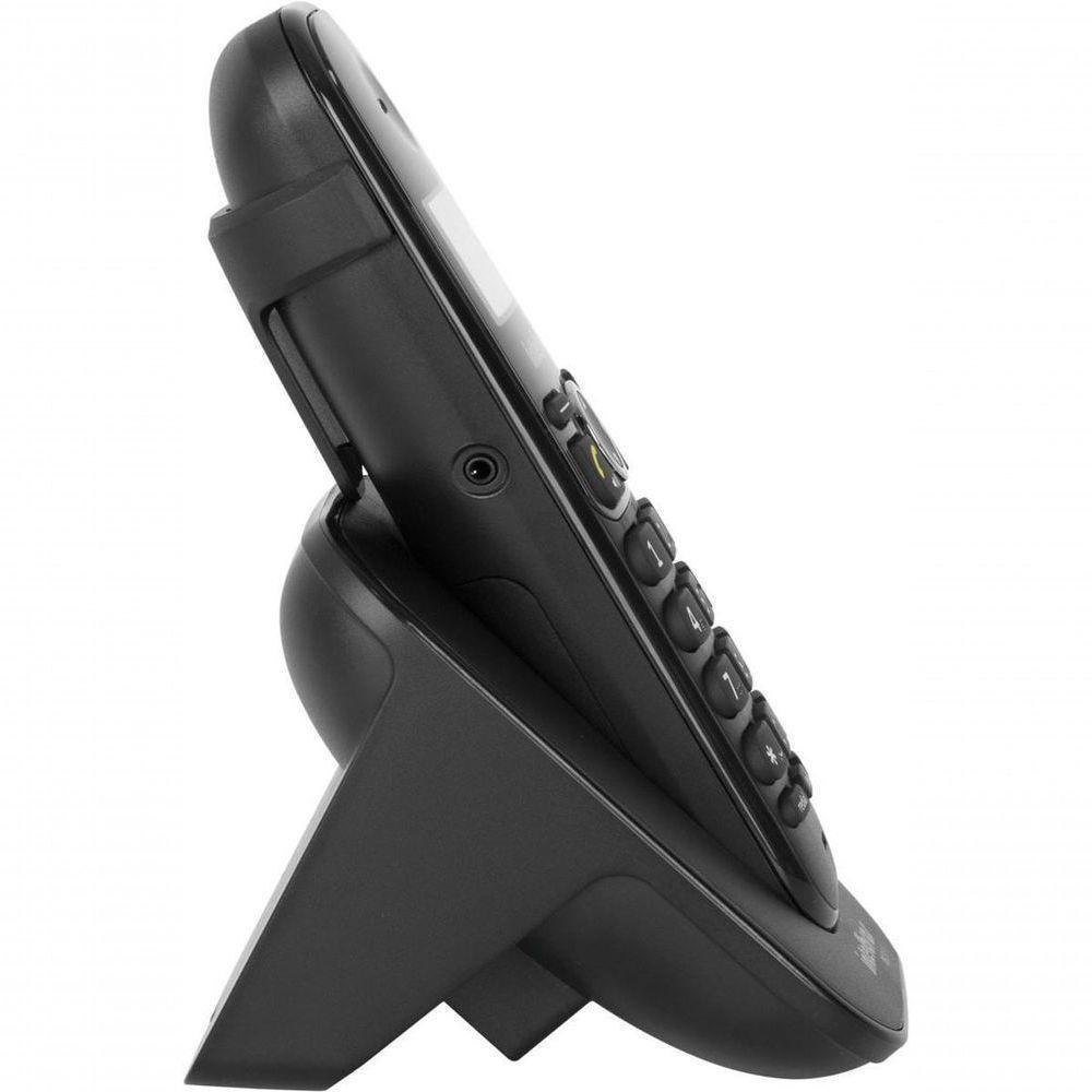 Telefone Sem Fio C/ Id E C/ Entrada Para Fone De Ouvido Ts 5120 Preto 4125120 - 4