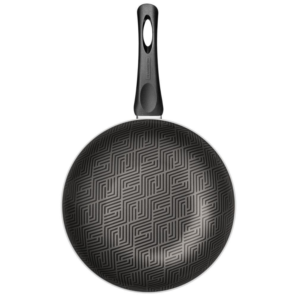Frigideira Funda Tramontina Paris Em Alumínio Com Revestimento Interno E Externo Em Antiaderente Starflon Max Chumbo 28 - 2