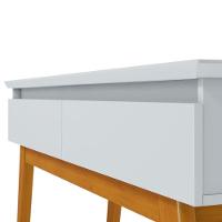 Aparador Classic Com Espelho Adnet Hi01 Branco Acetinado - Mpozenato - 5