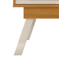 Rack Bancada De Tv 65 Pol 150cm Keli Z10 Off/cinamomo - Mpozenato - 3