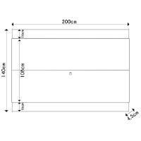 Painel Para Tv 75 Pol Chile E Rack Bancada Itália C05 Off White Matte/freijó - Mpozenato - 6