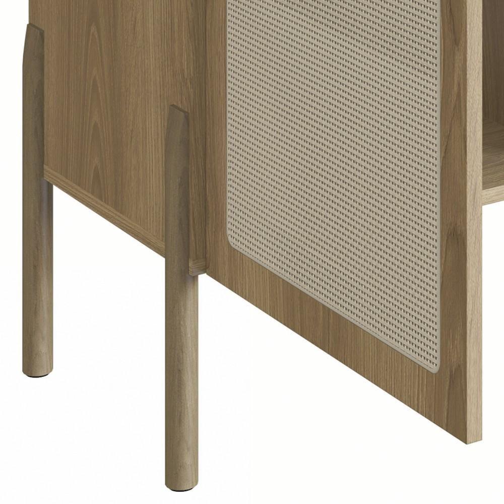 Balcão Aparador Buffet Cantinho Do Café Pés Madeira Arlo A10 Hanover - Mpozenato - 6