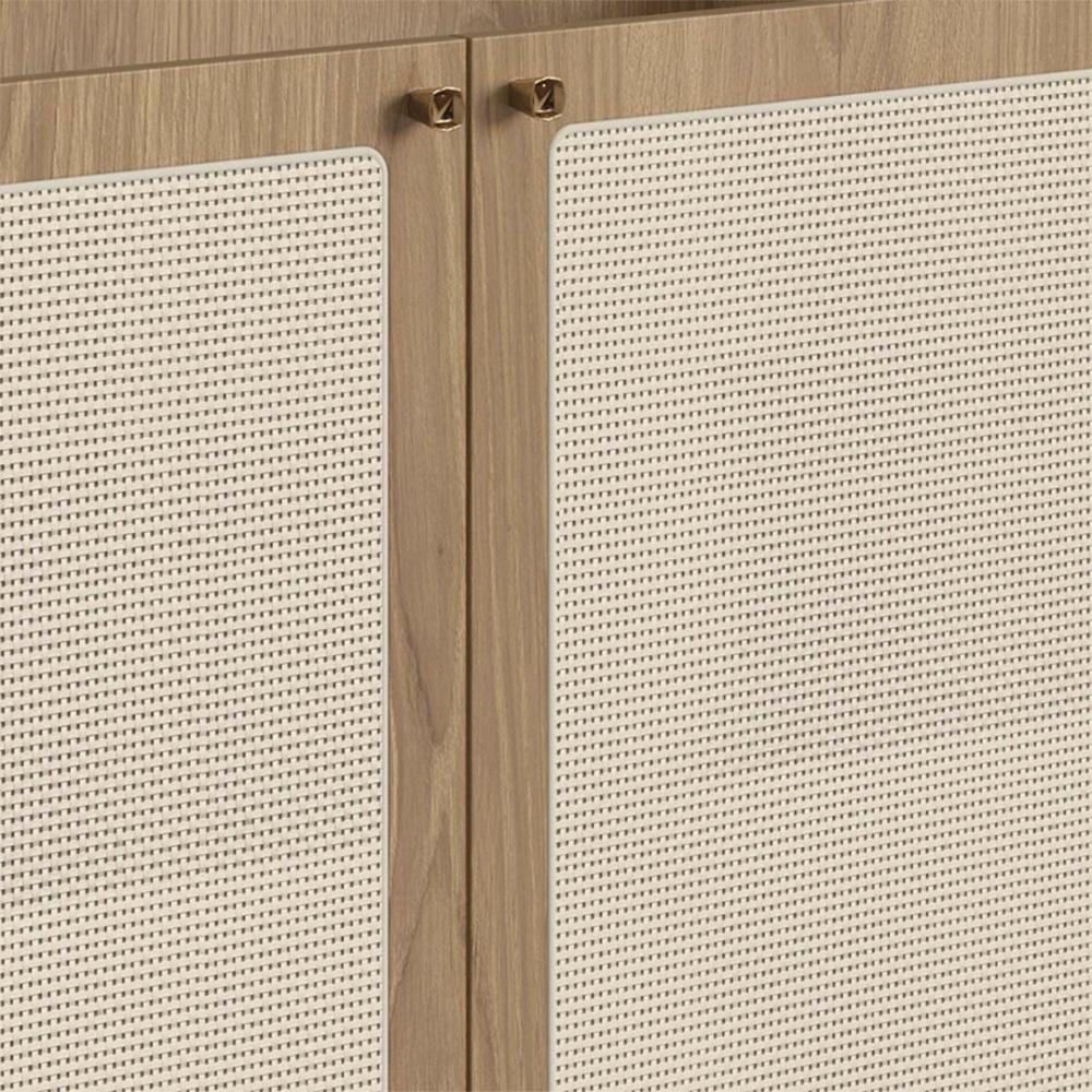 Balcão Aparador Buffet Cantinho Do Café Pés Madeira Arlo A10 Hanover - Mpozenato - 8