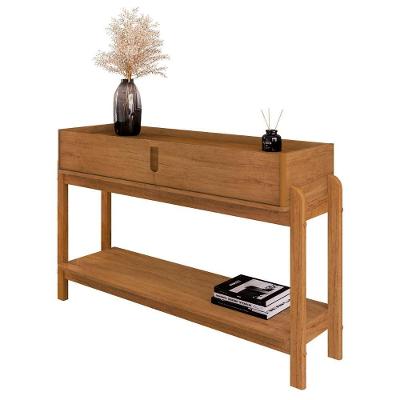 Aparador De Sala 2 Gavetas 130cm Nay C14 Cedro - Mpozenato