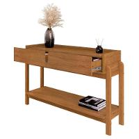 Aparador De Sala 2 Gavetas 130cm Nay C14 Cedro - Mpozenato - 5