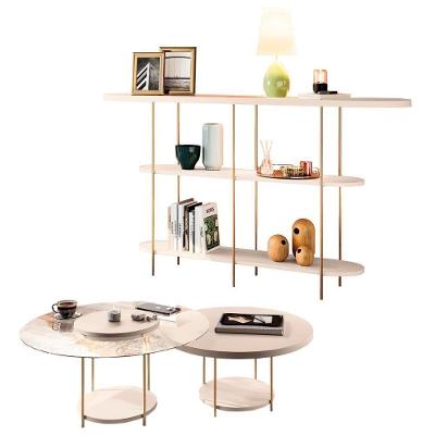 Aparador De Sala E Mesas De Centro Vetta H01 Off White - Mpozenato