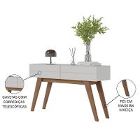 Aparador Para Sala De Estar Rebeca C05 Off White - Mpozenato - 3