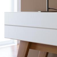 Aparador Para Sala De Estar Rebeca C05 Off White - Mpozenato - 9