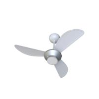 Ventilador De Teto Inverter Mistral Led Com Controle Bivolt Cinza e branco Ventisol - 1