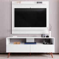 Painel Para Tv 50 Pol Senna E Rack Bancada 136cm Versa M24 Branco - Mpozenato - 6