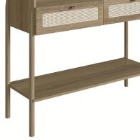 Aparador Para Sala 2 Gavetas Pés Madeira Arlo A10 Hanover - Mpozenato - 7