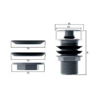 Válvula Para Tanque Click Blukit 101648 Cromada - 5