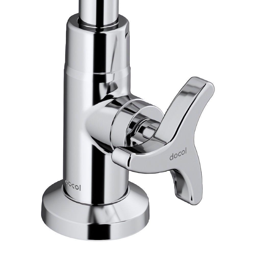 Torneira Docol Nova Trio 1258206 De Bancada Cromada 01258206 - 3