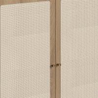 Armário Aparador Bar 2 Portas Pés Madeira Arlo A10 Hanover - Mpozenato - 8