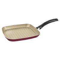 Bistequeira Tramontina Turim Alumínio Com Revestimento Interno Antiaderente Starflon Max E Externo De Silicone Vermelho - 1