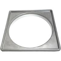Porta Grelhas Quadrado Inox 100mm Inox