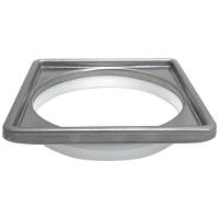Porta Grelhas Quadrado Inox 100mm Inox - 5