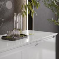 Buffet Aparador Para Sala De Jantar 163cm Flow Branco - Ej Móveis - 8