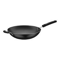 Wok Tramontina Loreto Alumínio Com Revestimento Interno Antiaderente Starflon T1 Cabo Baquelite Grafite 32 Cm 4,4 L - 1