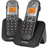 Telefone S/ Fio Id + Ramal C/ Entrada P/ Fone De Ouvido Ts 5122 Preto 4125122 - 2